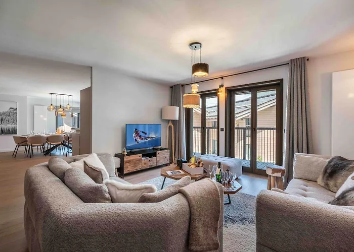 Duplex Moderne Pres Des Pistes Avec Parking - Fr-1-562-87 דירה